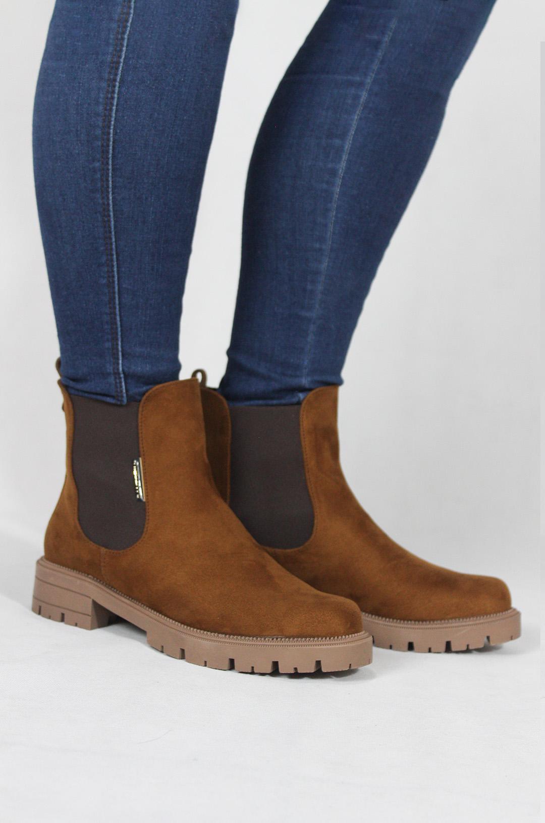 BOTINES PARA MUJER SOPHIA MIEL