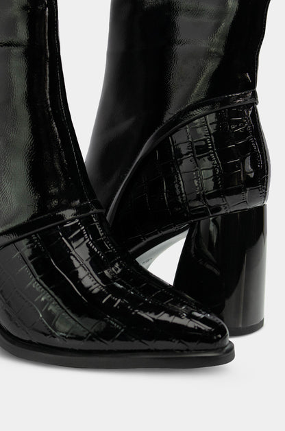 BOTINES PARA MUJER ESENCIA NEGRO