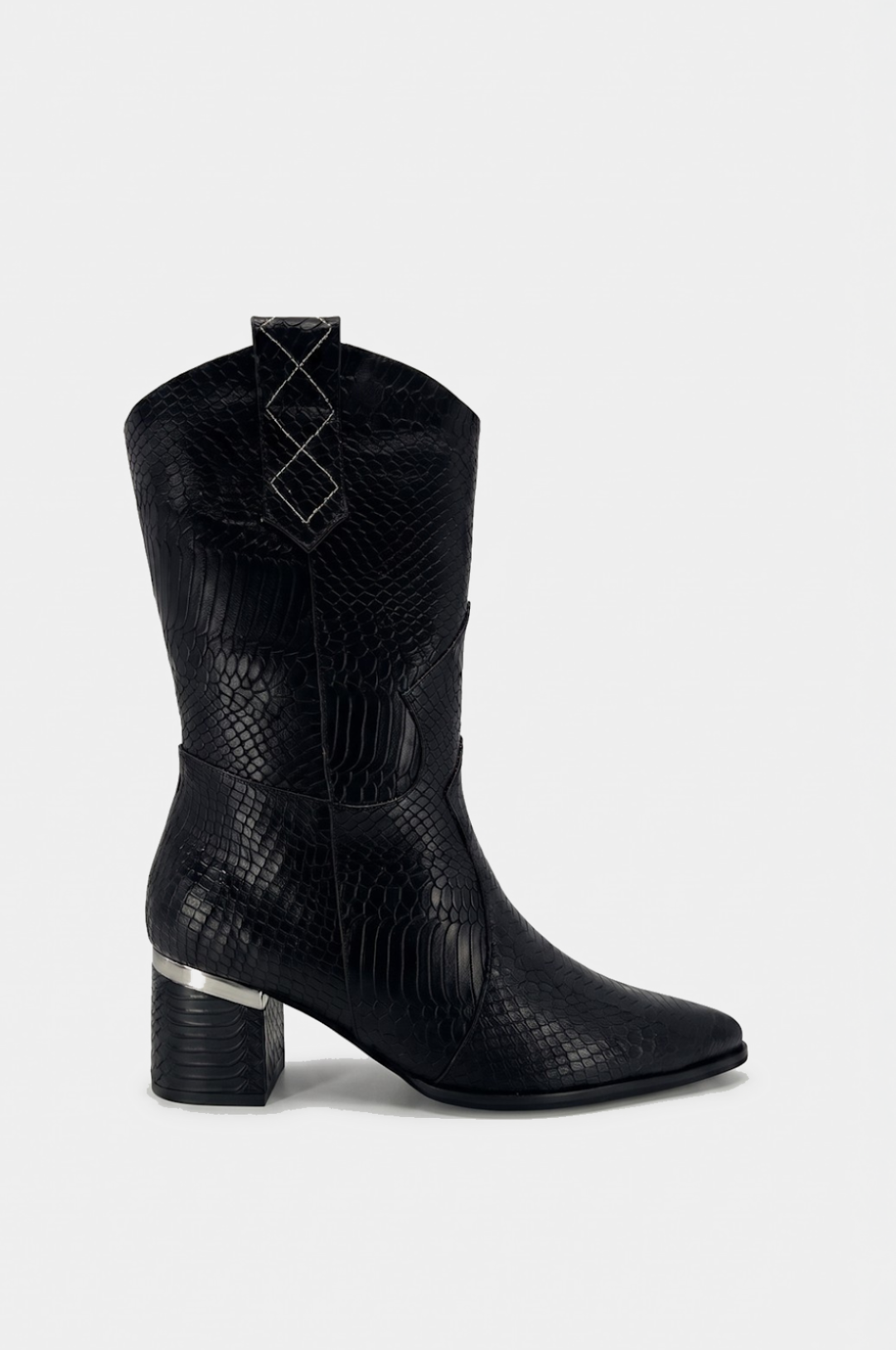 BOTAS PARA MUJER VALKIRIA CUERO NEGRO