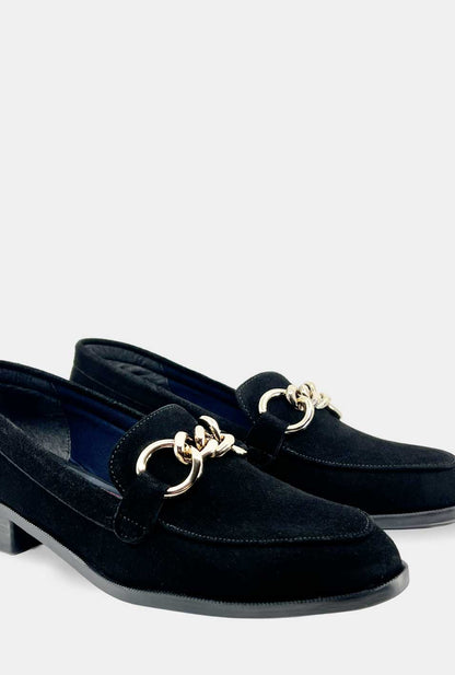 ZAPATOS PARA MUJER DEMI2 CARNAZA NEGRO