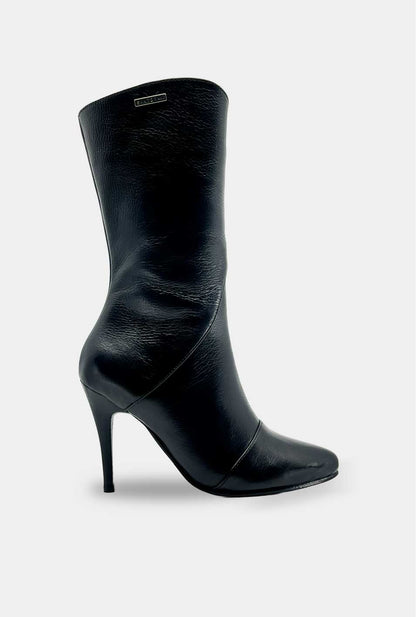 BOTAS PARA MUJER ALTIVA CUERO NEGRO