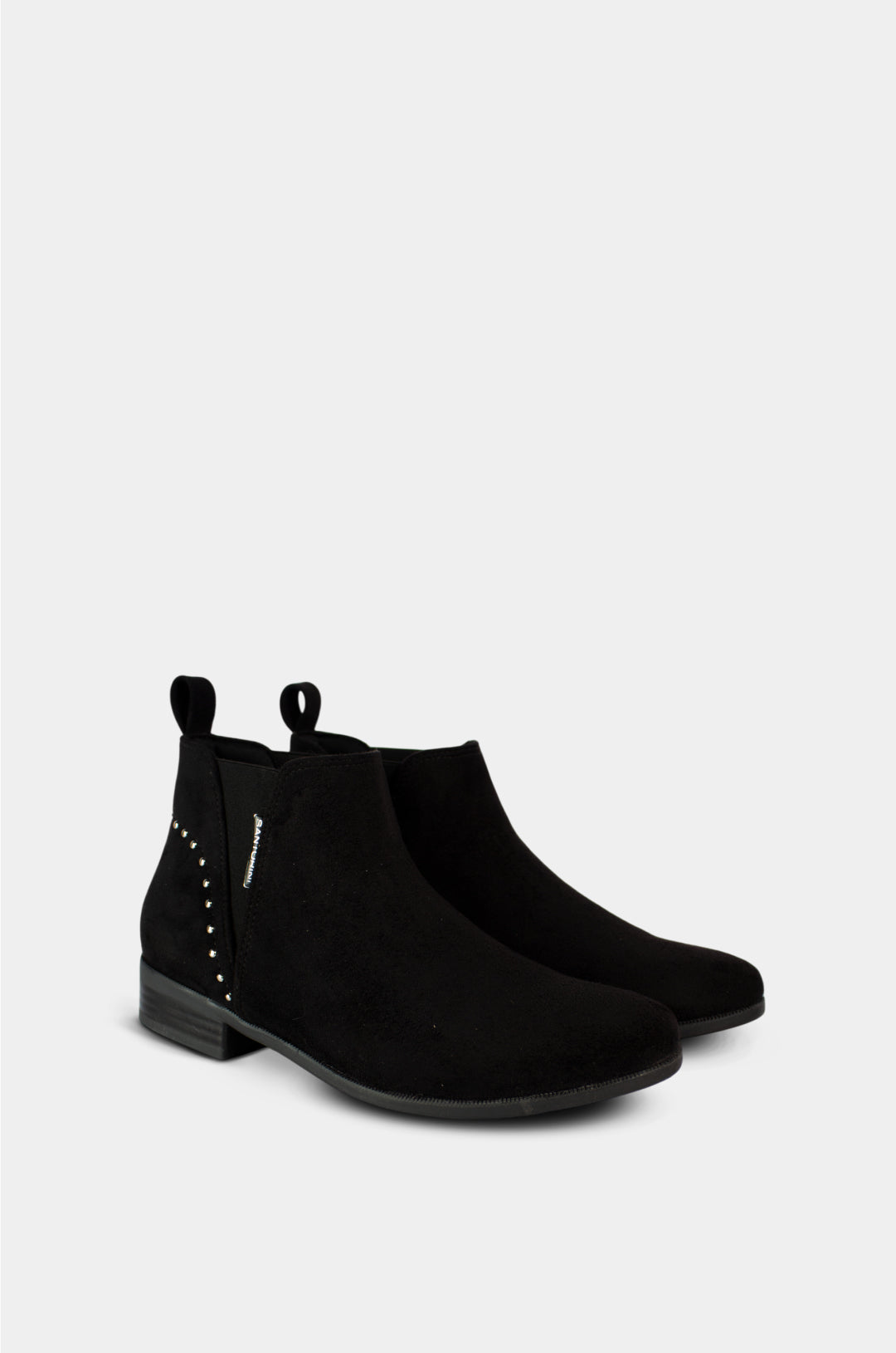 BOTINES PARA MUJER DESTELLO NEGRO