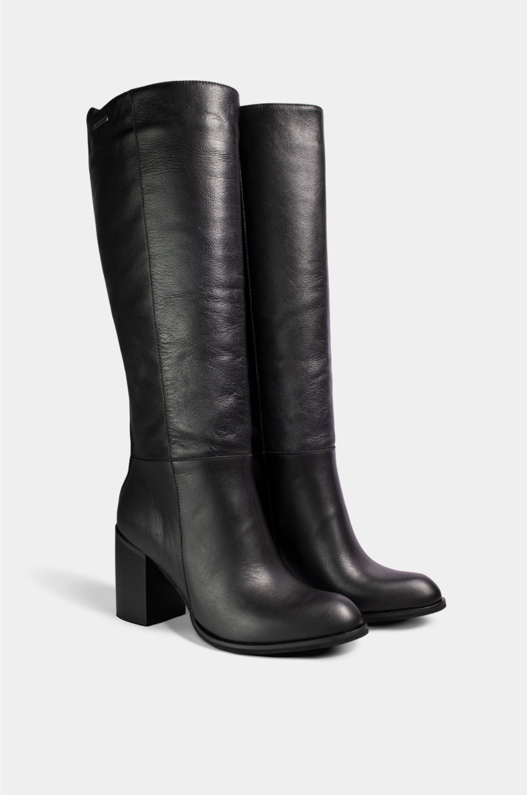 BOTAS PARA MUJER POLICARPA CUERO NEGRO