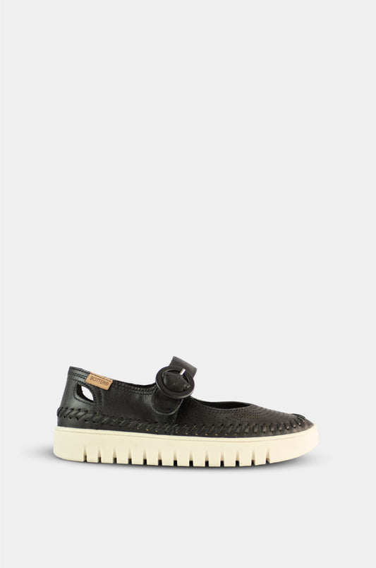 ZAPATOS PARA MUJER OREA CUERO NEGRO