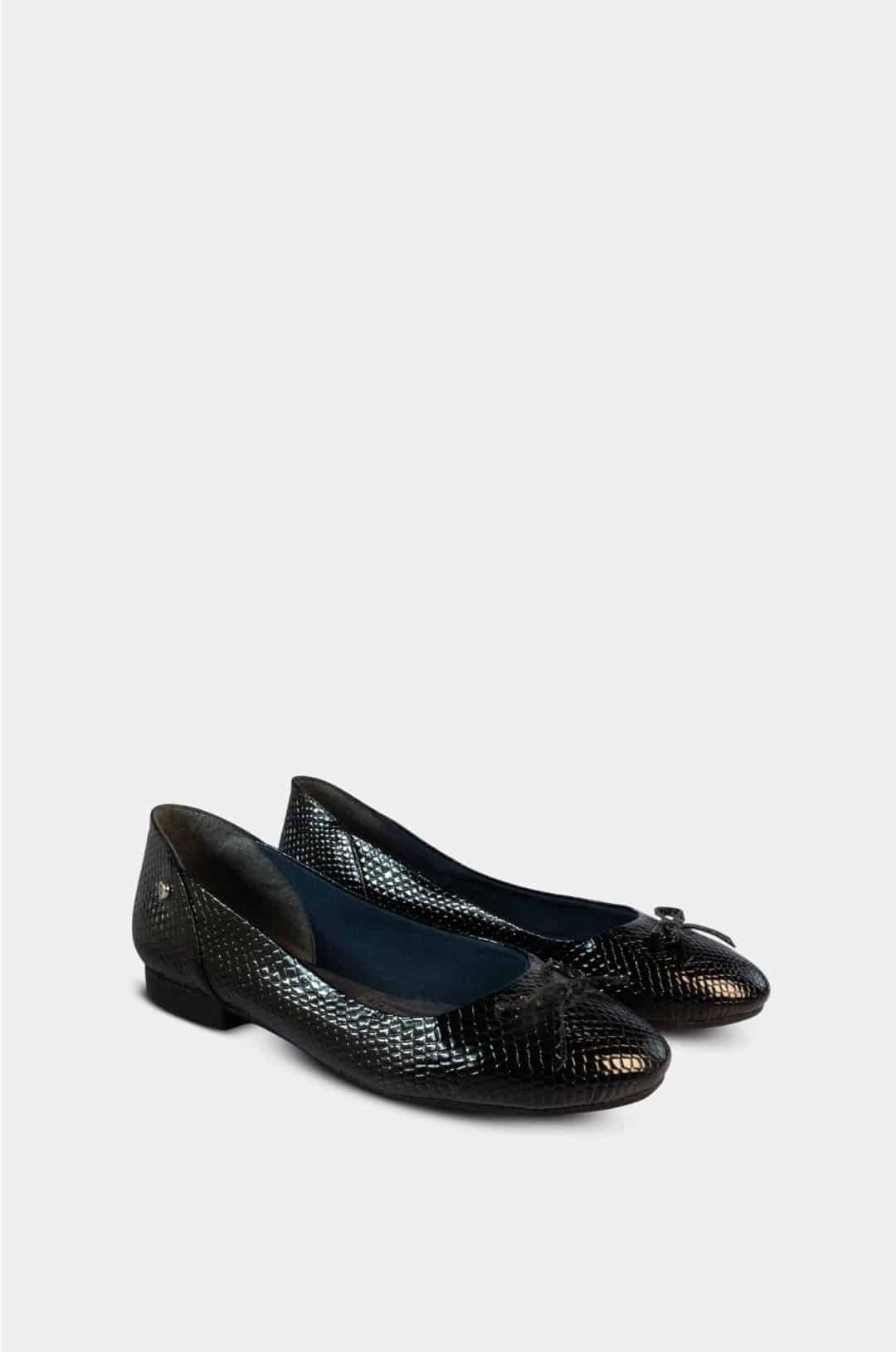 BALETAS PARA MUJER VENIS NEGRO