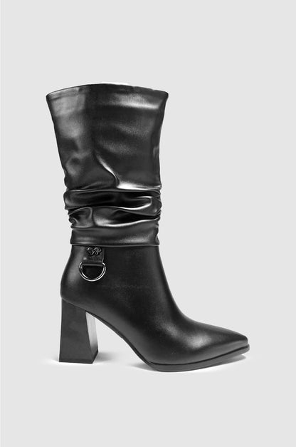 BOTINES PARA MUJER KURA NEGRO