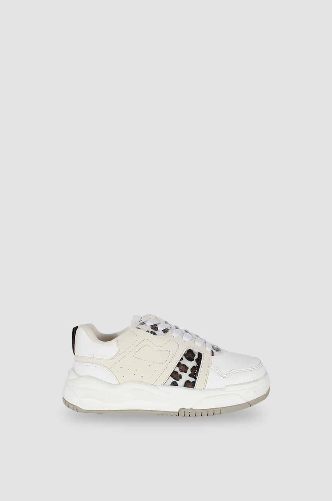 TENIS PARA MUJER HUDA BEIGE