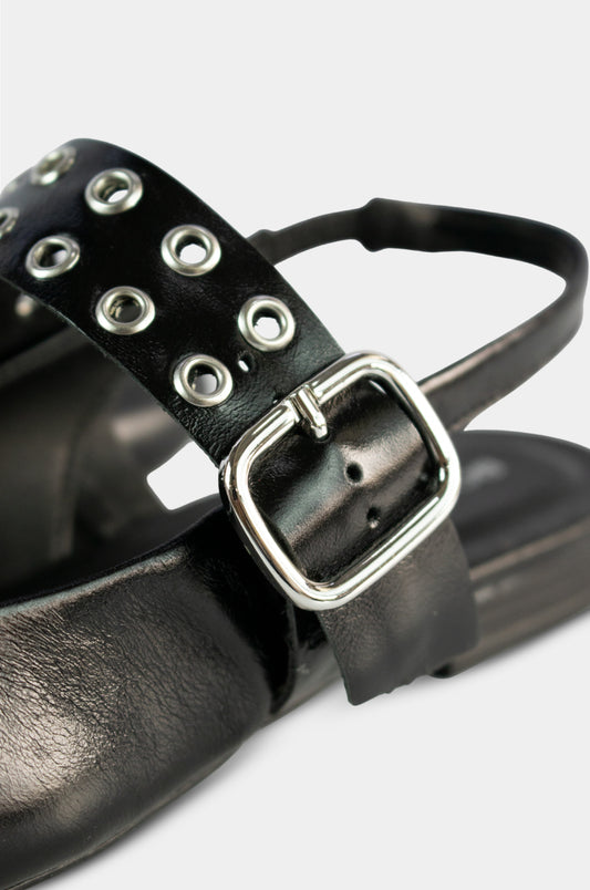 BALETAS PARA MUJER AVELA CUERO NEGRO BOTTERO - vista 3