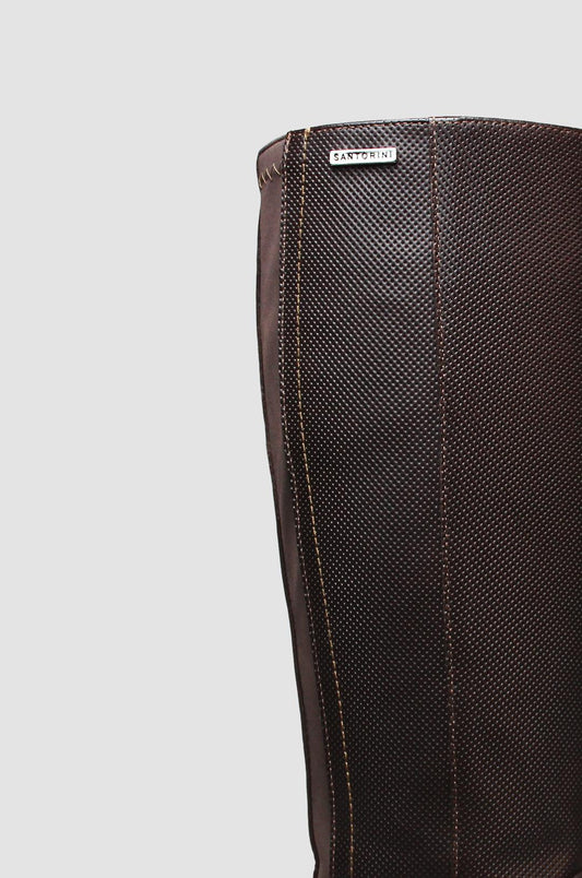 BOTAS PARA MUJER SIGAL CUERO CAFE SANTORINI - vista 4