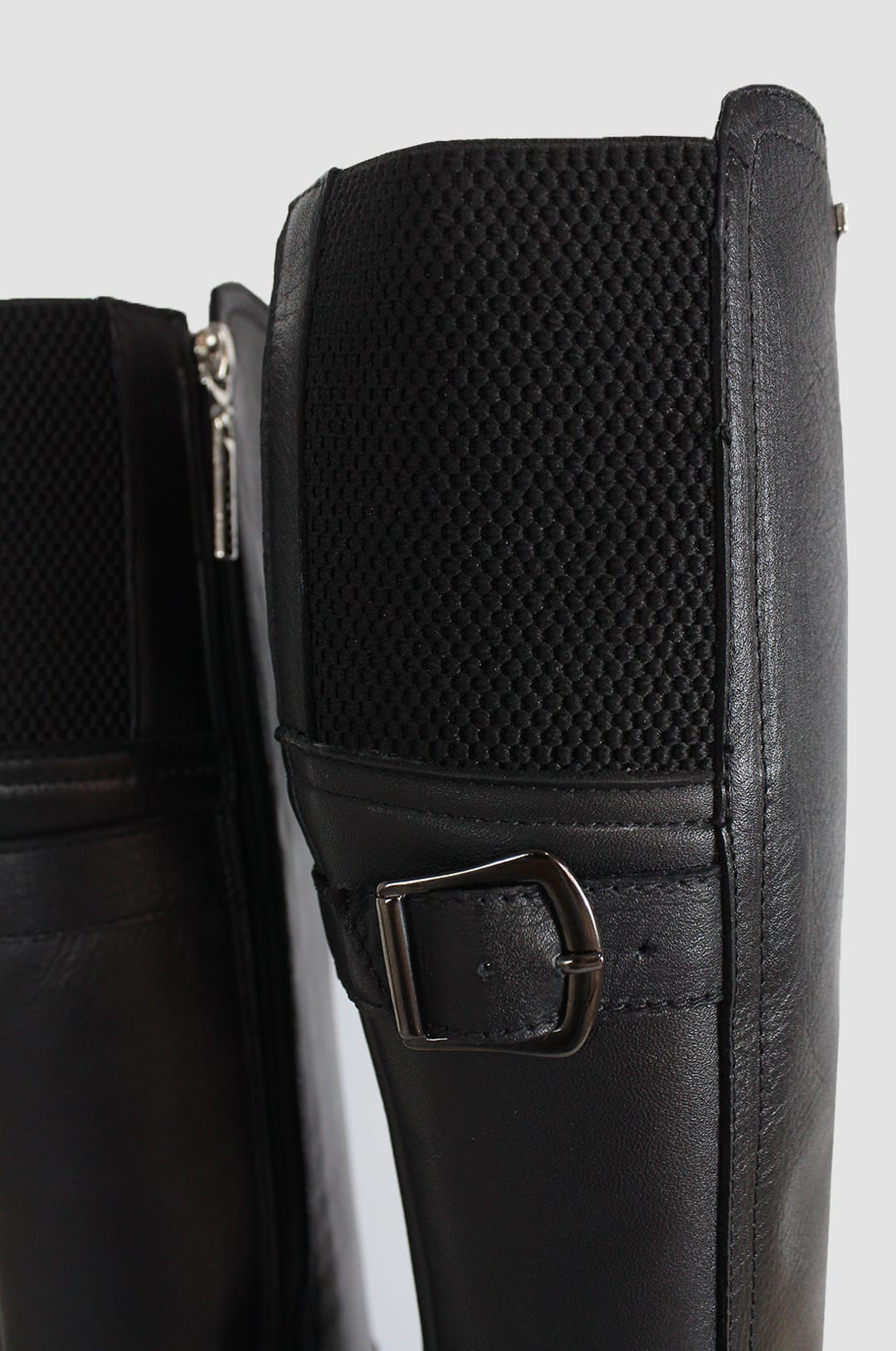 BOTAS PARA MUJER SILUETA CUERO NEGRO SANTORINI - vista 4