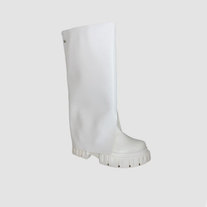 BOTAS PARA MUJER SOLDIER BLANCO SANTORINI - vista 2
