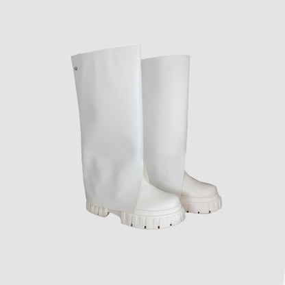 BOTAS PARA MUJER SOLDIER BLANCO SANTORINI - vista 3
