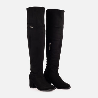 BOTAS PARA MUJER UGENTA NEGRO SANTORINI - vista 2