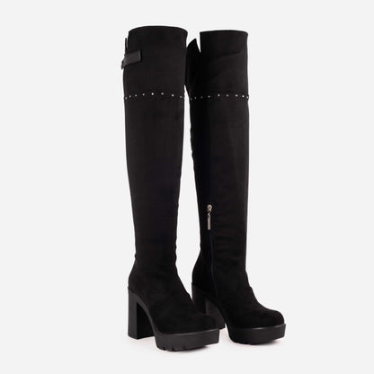 BOTAS PARA MUJER VANA NEGRO SANTORINI - vista 2