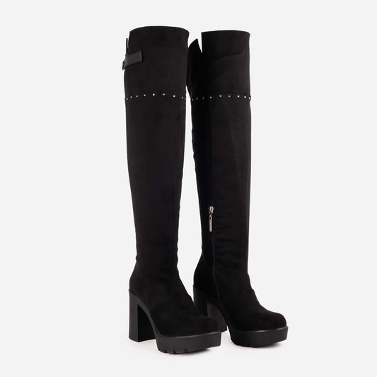 BOTAS PARA MUJER VANA NEGRO SANTORINI - vista 2
