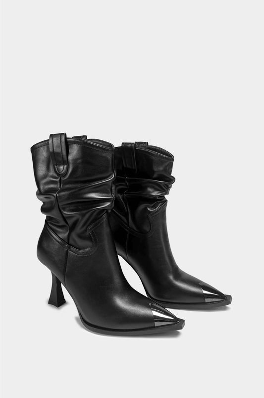 BOTAS PARA MUJER ZURA NEGRO SANTORINI - vista 2