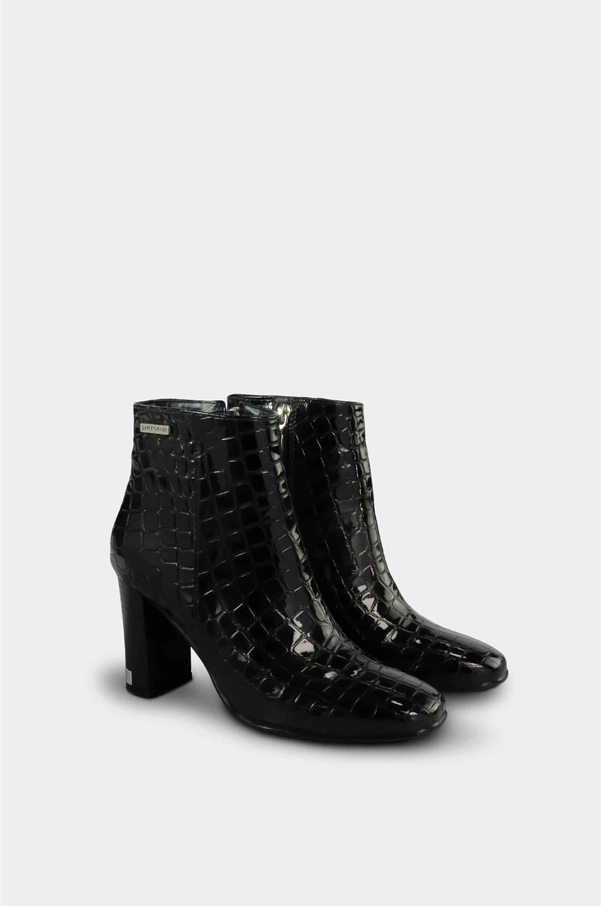 BOTINES PARA MUJER AMBER NEGRO SANTORINI - vista 2