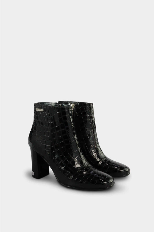 BOTINES PARA MUJER AMBER NEGRO SANTORINI - vista 2