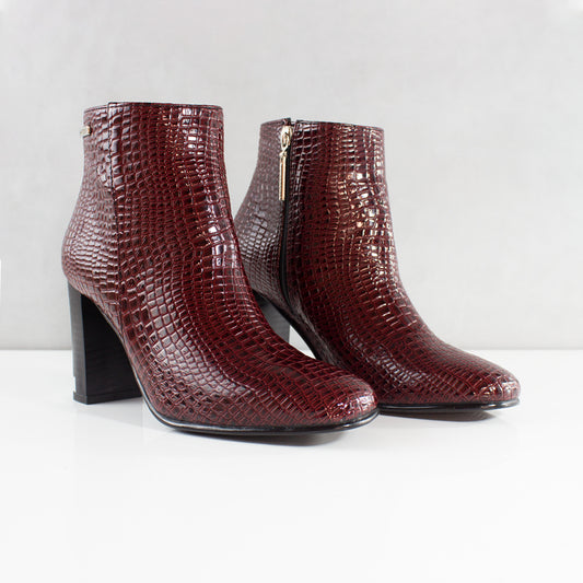 BOTINES PARA MUJER AMBER VINOTINTO SANTORINI - vista 3