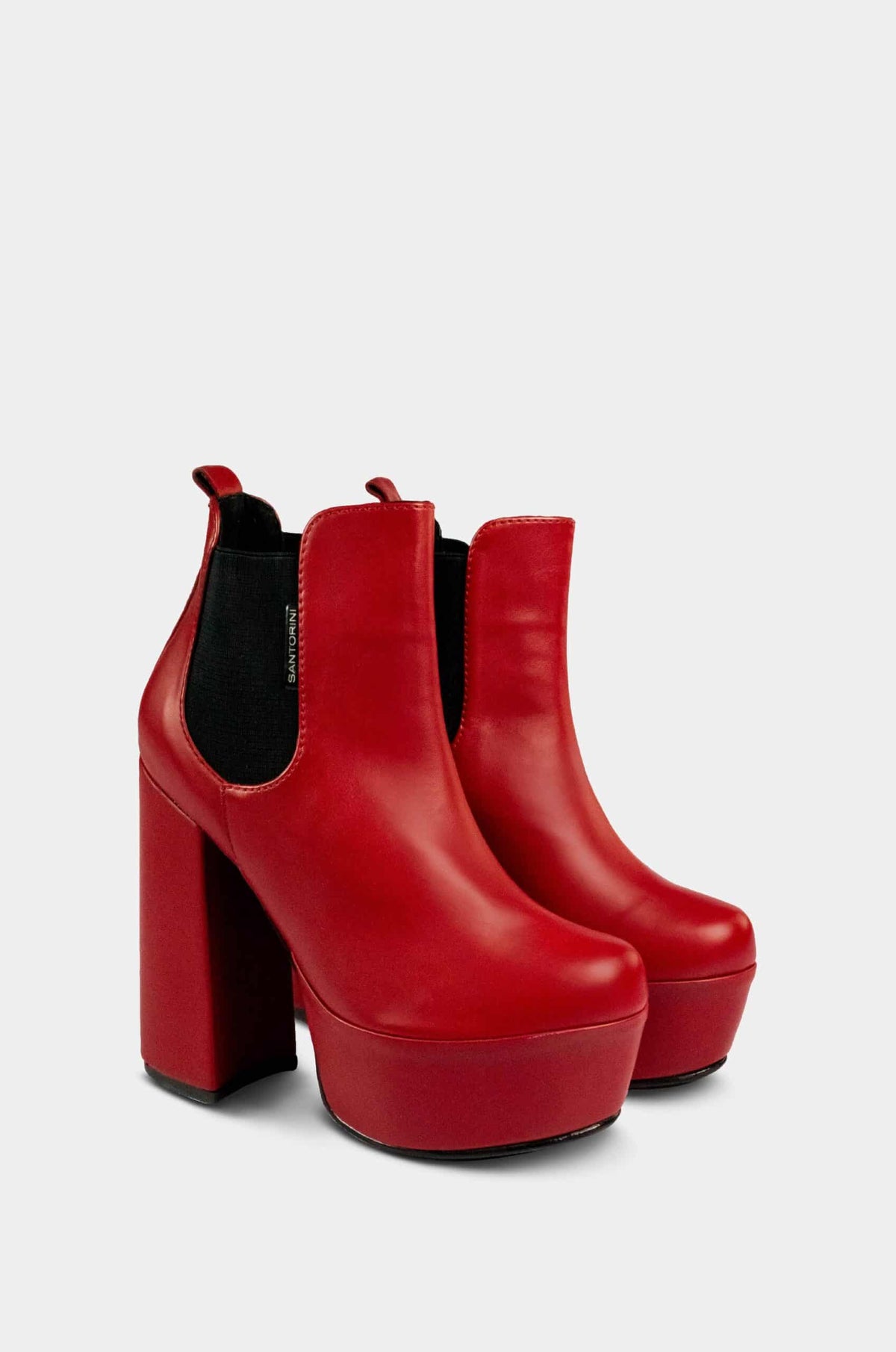 BOTINES PARA MUJER AVILE ROJO SANTORINI - vista 2