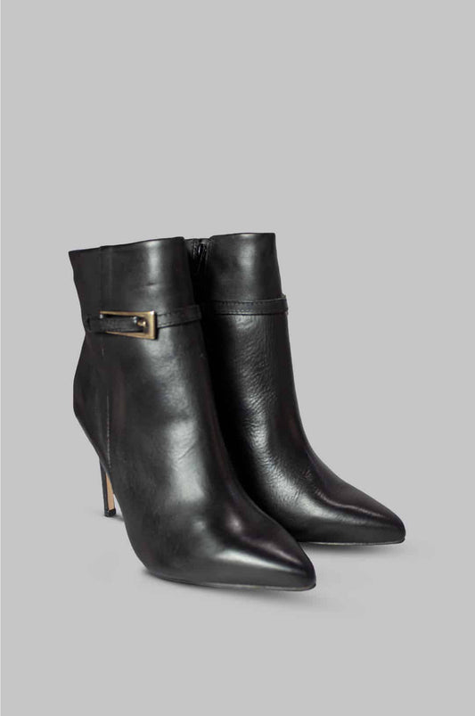 BOTINES PARA MUJER BETINA CUERO NEGRO BOTTERO - vista 2