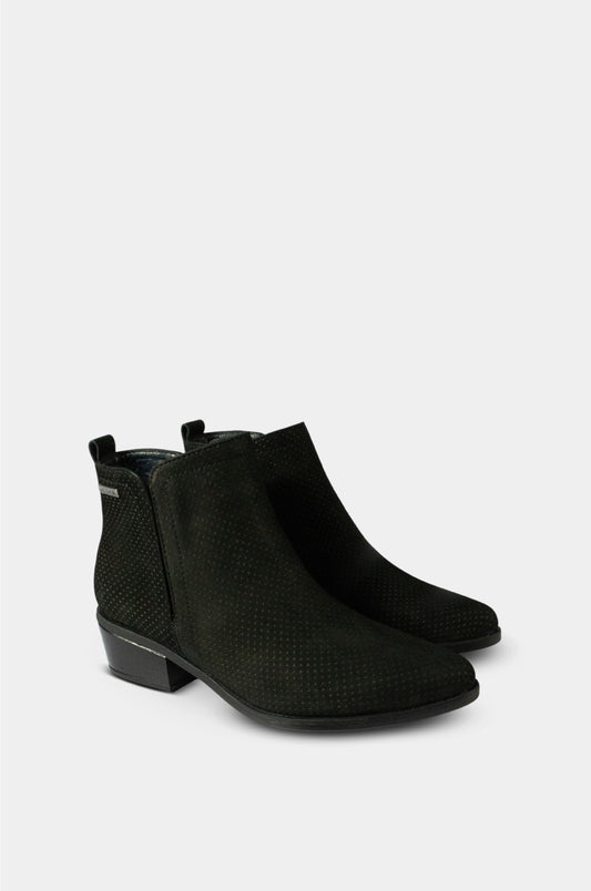 BOTINES PARA MUJER BOHO CUERO NEGRO SANTORINI - vista 2