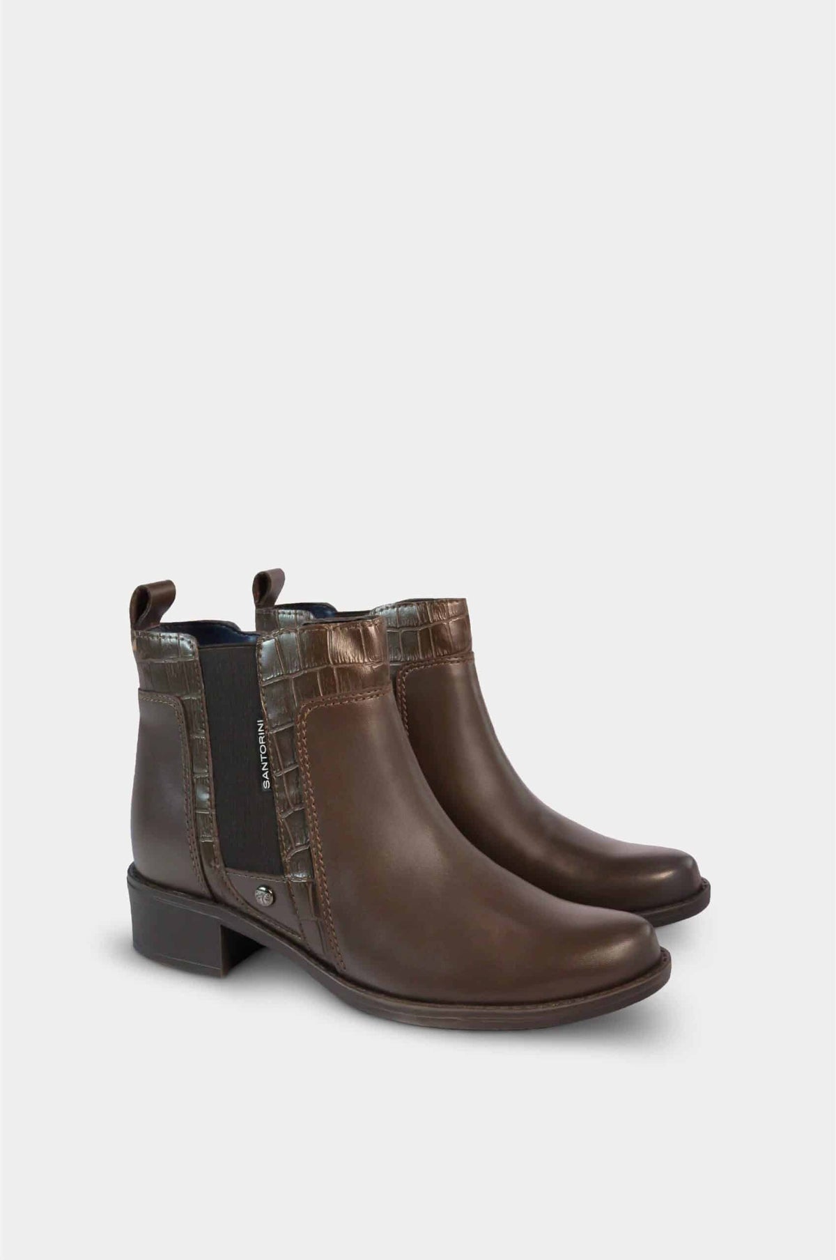 BOTINES PARA MUJER BOLONIA CAFE SANTORINI - vista 2