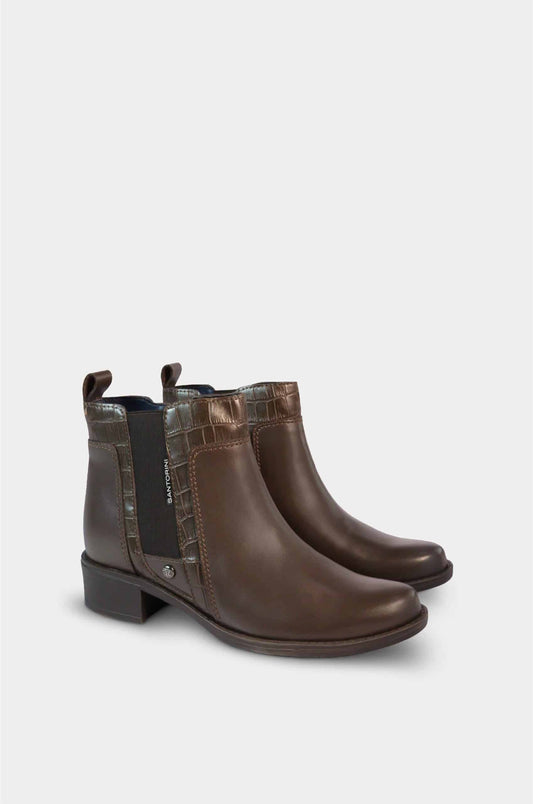 BOTINES PARA MUJER BOLONIA CAFE SANTORINI - vista 2
