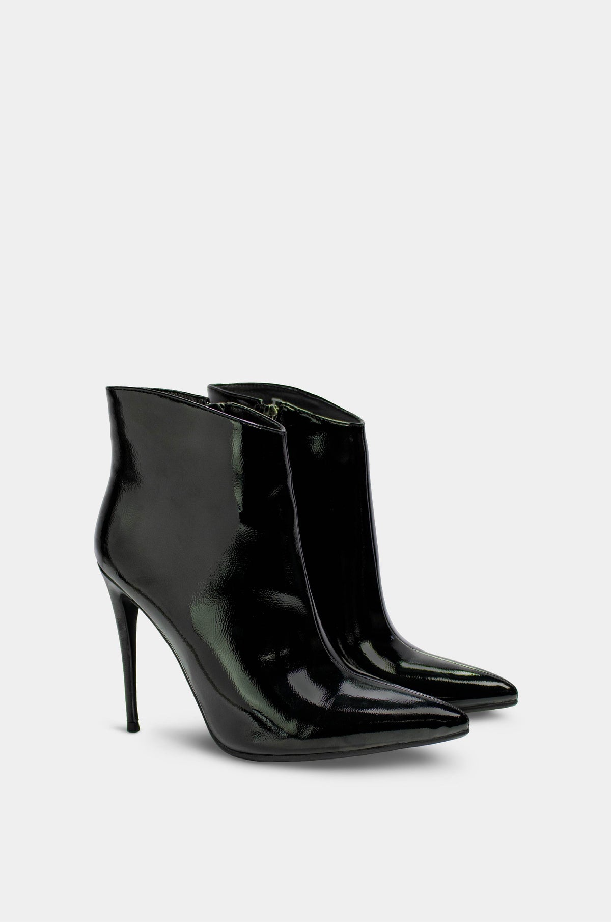 BOTINES PARA MUJER BRUMA NEGRO SANTORINI - vista 45 grados