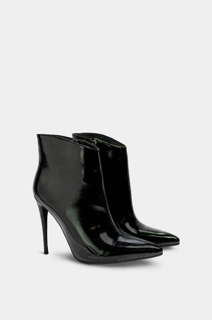 BOTINES PARA MUJER BRUMA NEGRO SANTORINI - vista 45 grados