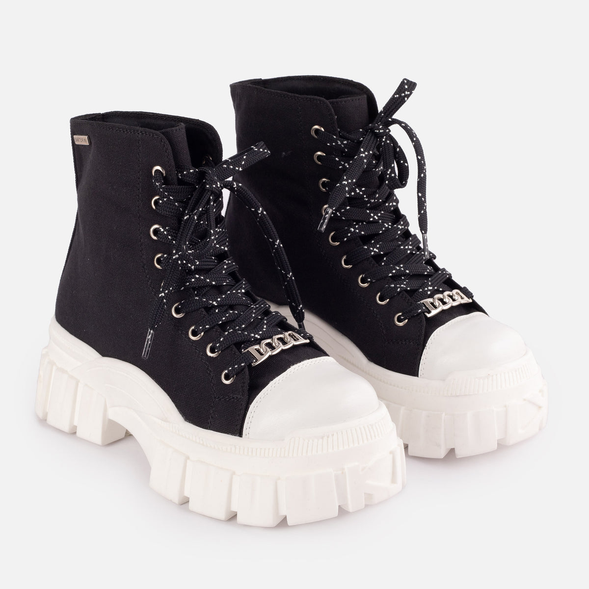 BOTINES PARA MUJER CHAVIN NEGRO SANTORINI - vista 2