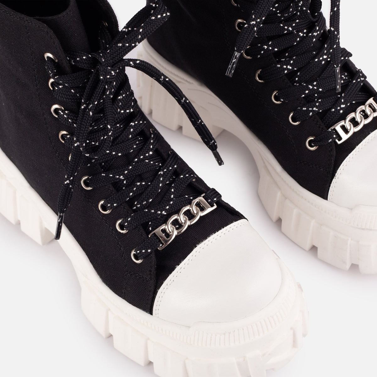 BOTINES PARA MUJER CHAVIN NEGRO SANTORINI - vista 3