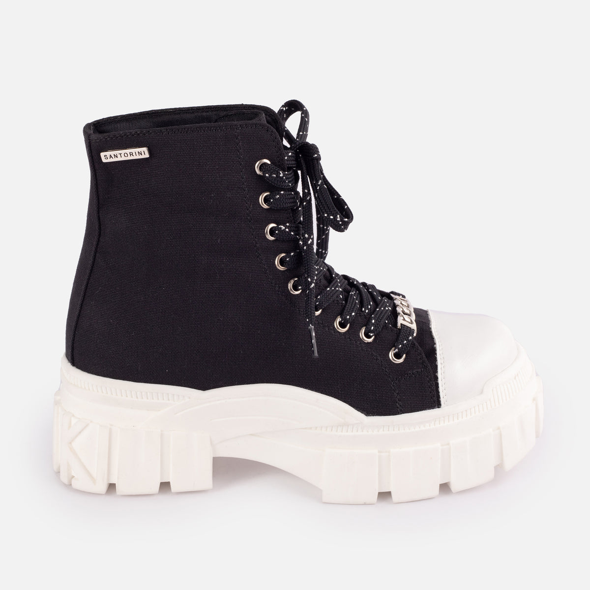 BOTINES PARA MUJER CHAVIN NEGRO SANTORINI - vista 4