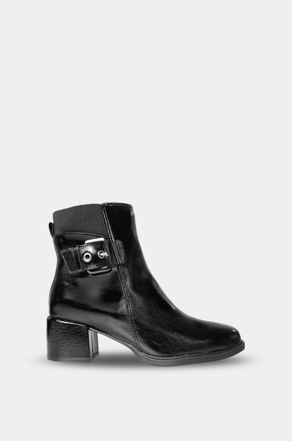 BOTINES PARA MUJER CLARICE CUERO NEGRO BOTTERO - vista principal