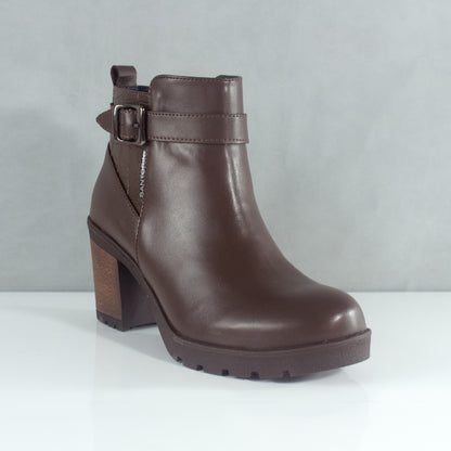 BOTINES PARA MUJER CUARZO CAFE SANTORINI - vista 2