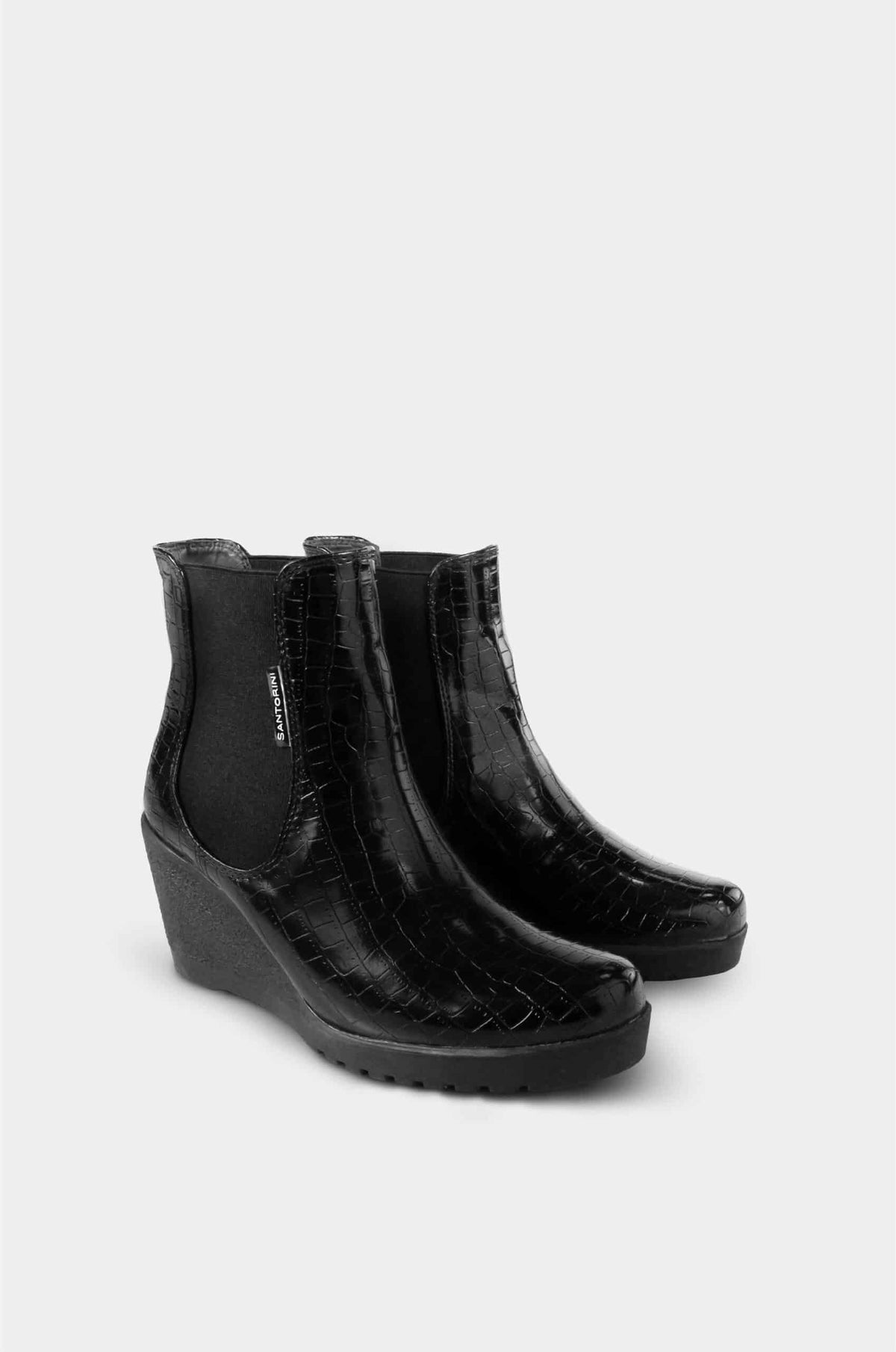BOTINES PARA MUJER DANEI NEGRO SANTORINI - vista 2