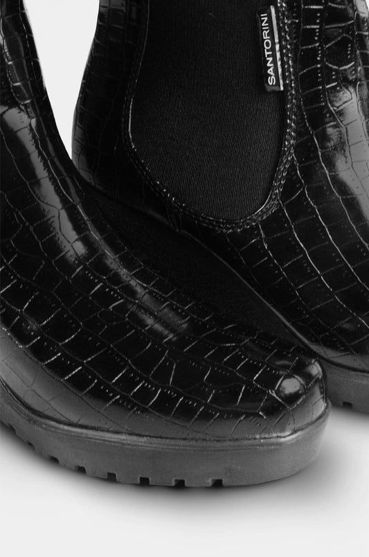 BOTINES PARA MUJER DANEI NEGRO SANTORINI - vista 3