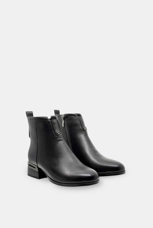 BOTINES PARA MUJER DESIRE NEGRO SANTORINI - vista 2