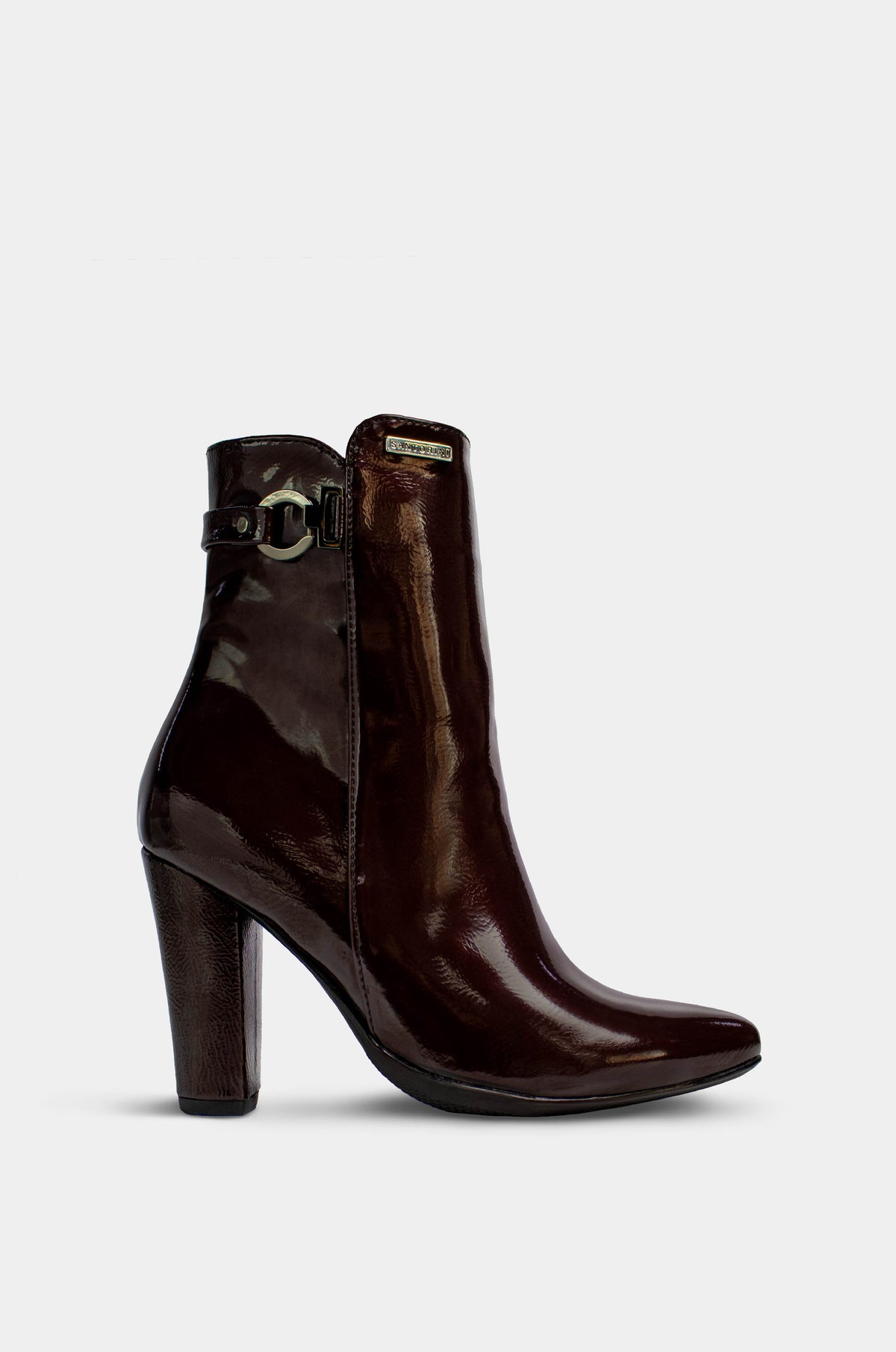BOTINES PARA MUJER GALA VINOTINTO SANTORINI - vista lateral