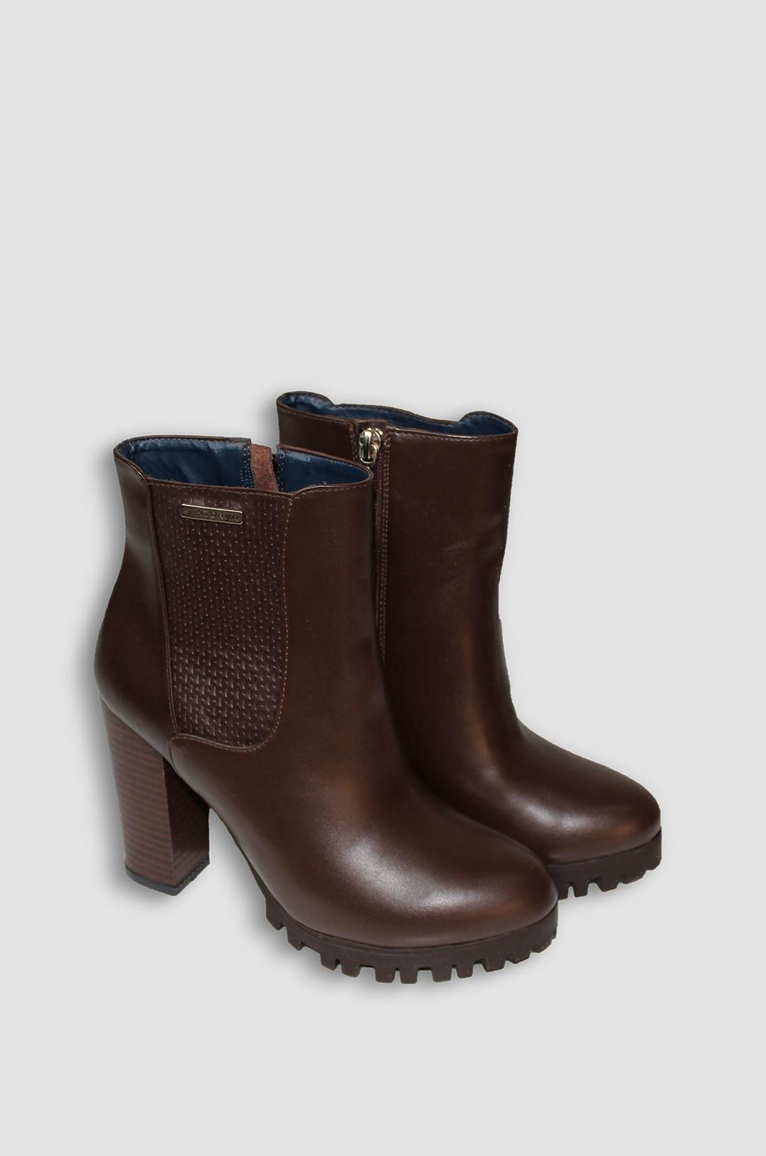 BOTINES PARA MUJER GELEN CAFE SANTORINI - vista 2