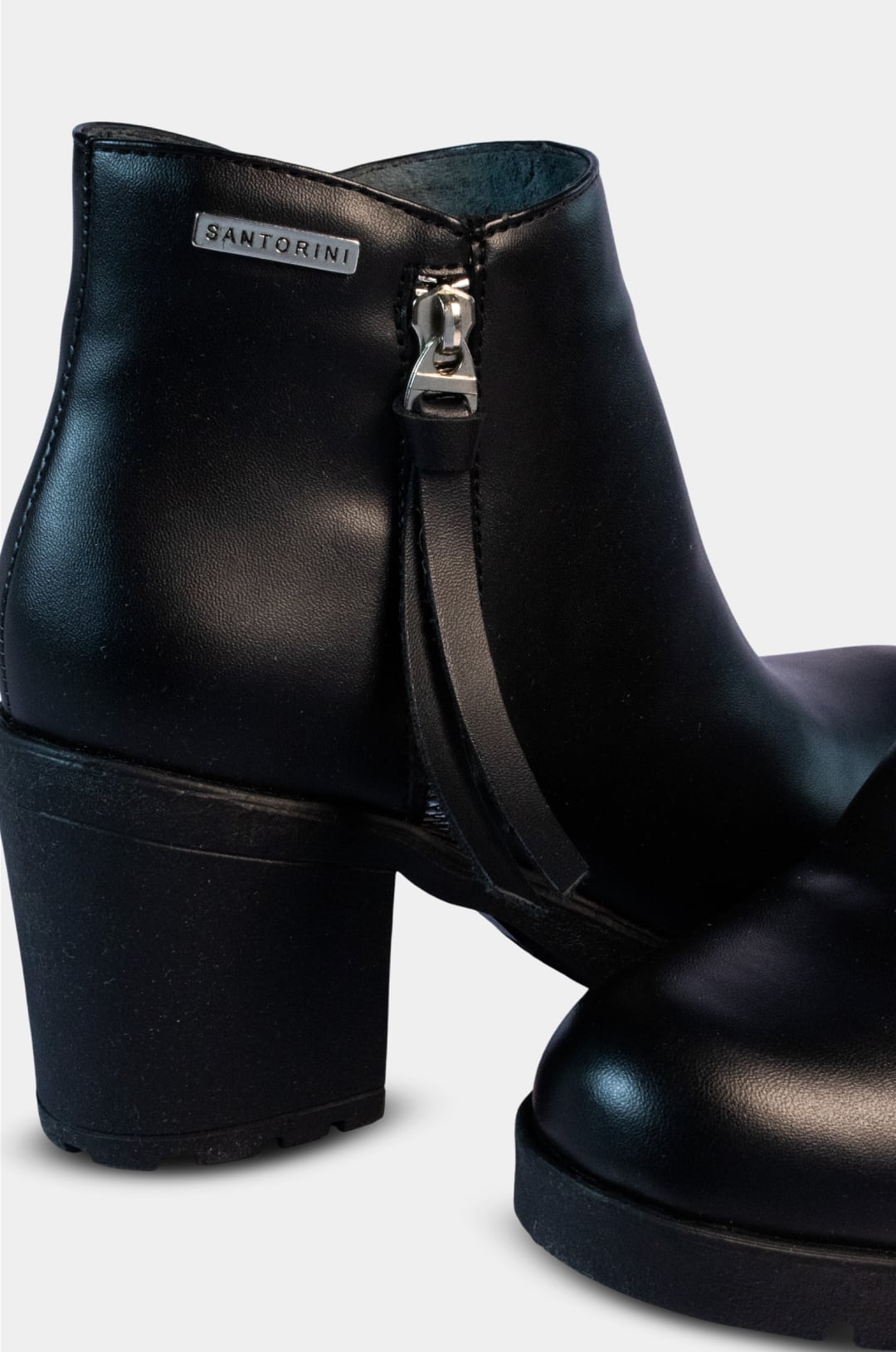 BOTINES PARA MUJER GOTA NEGRO SANTORINI - vista 3