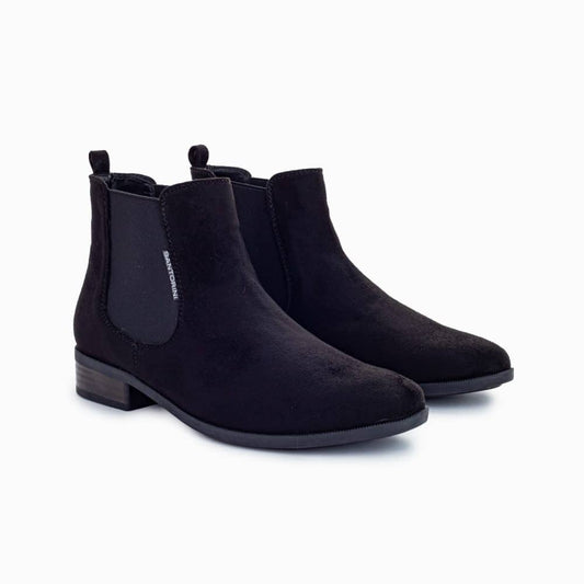 BOTINES PARA MUJER IVY NEGRO SANTORINI - vista 2