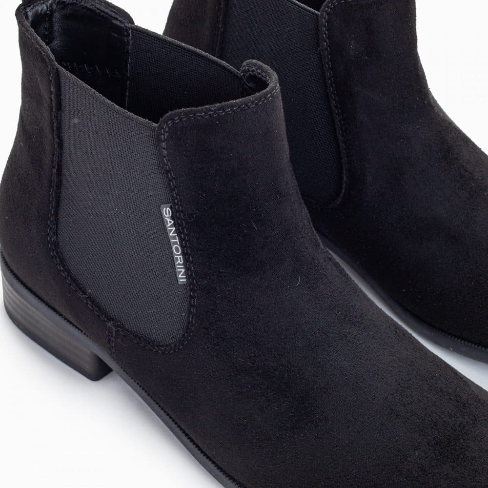 BOTINES PARA MUJER IVY NEGRO SANTORINI - vista 4