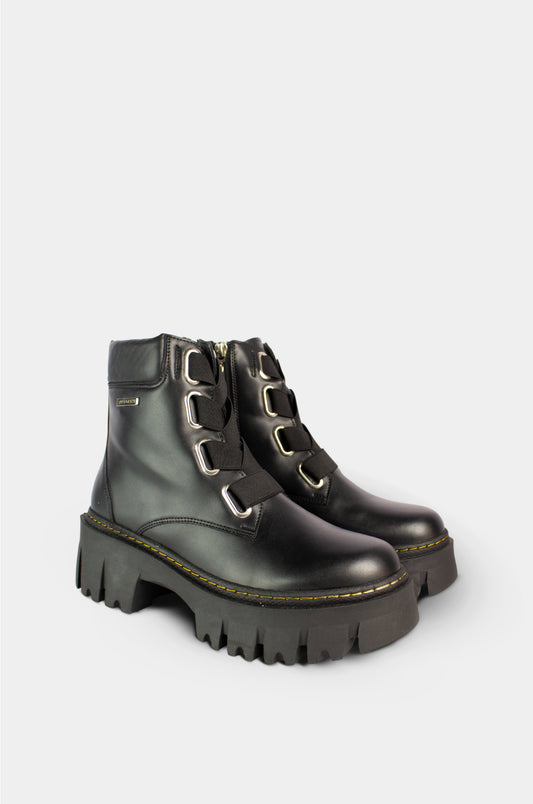 BOTINES PARA MUJER LIRIA2 NEGRO SANTORINI - vista 2