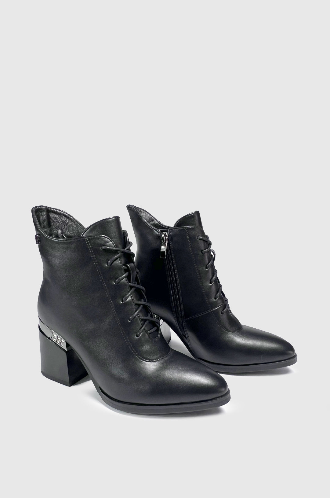 BOTINES PARA MUJER LORA NEGRO SANTORINI - vista 2