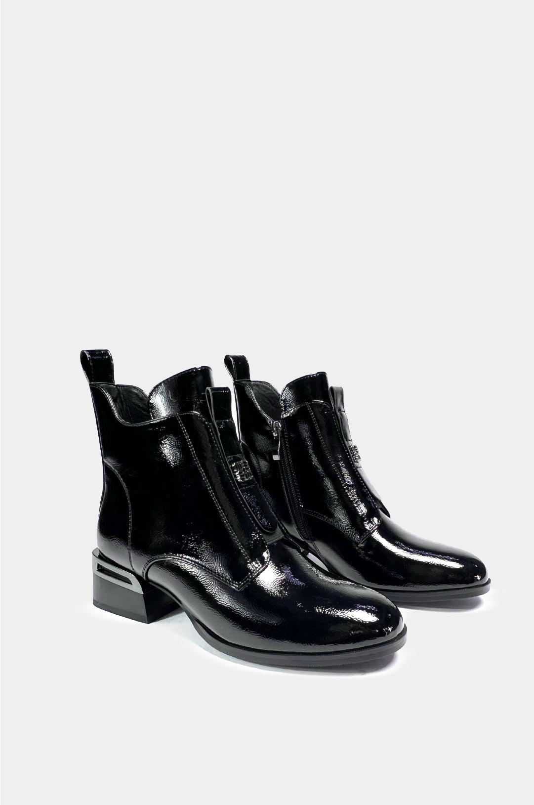BOTINES PARA MUJER LUVIA NEGRO SANTORINI - vista 2