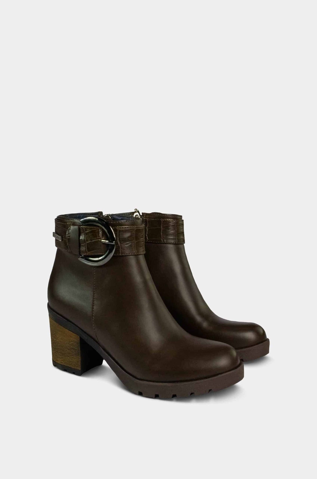 BOTINES PARA MUJER MADDIE CAFE SANTORINI - vista 2