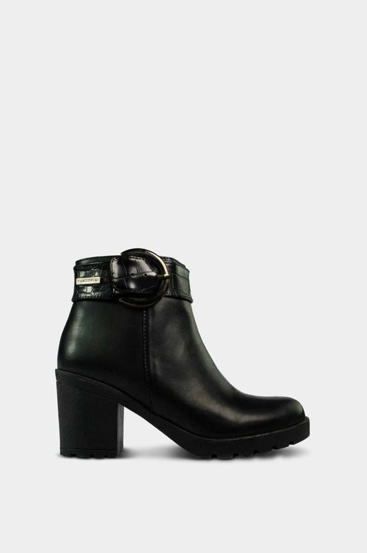 BOTINES PARA MUJER MADDIE NEGRO SANTORINI - vista principal