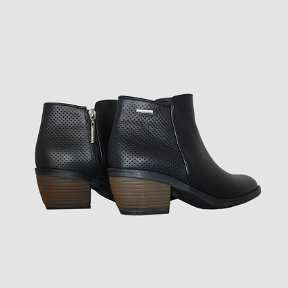 BOTINES PARA MUJER MALE NEGRO SANTORINI - vista 4