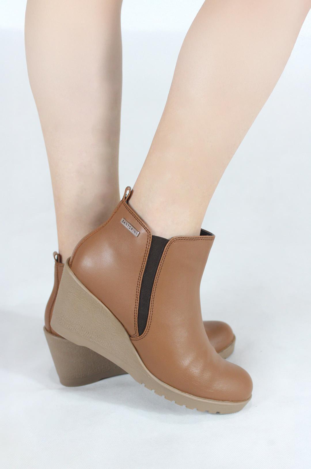 BOTINES PARA MUJER MANUELA MIEL SANTORINI - vista 3